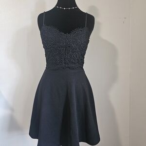 Black  Mini Dress